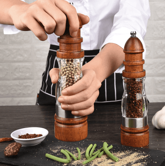 Handmatige Peper- en Zoutmolen met Verstelbare Maalgraad 2