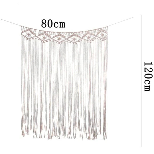 Hangende Macramé Draperie voor Thuisdecoratie Minimalistisch Design 11