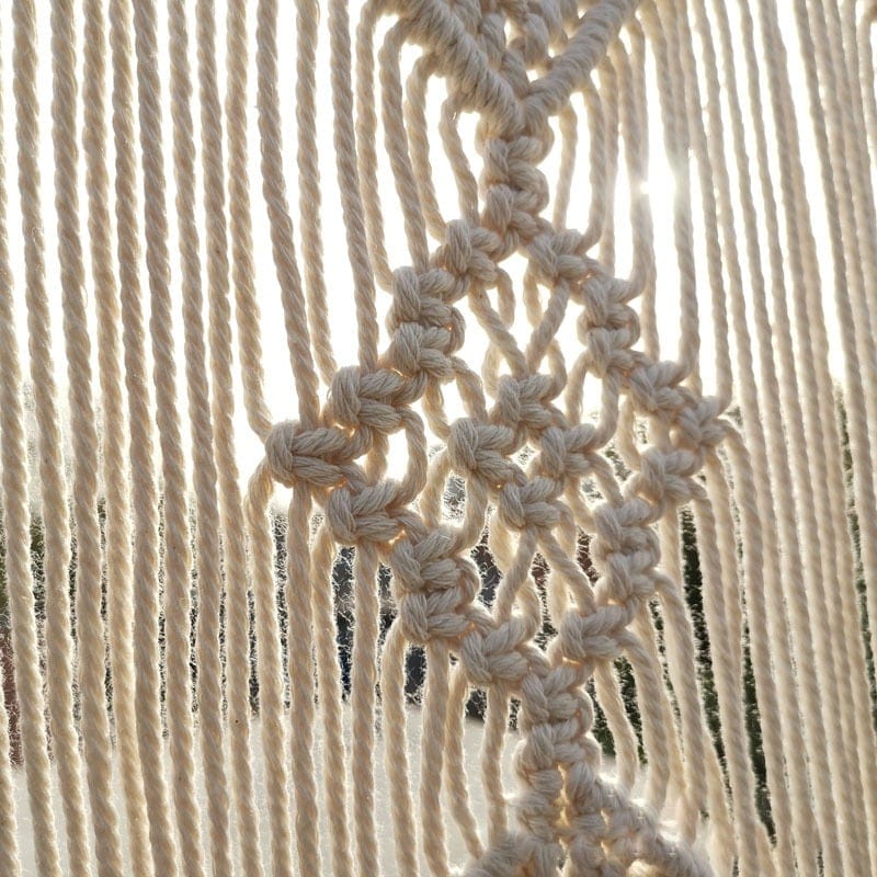 Hangende Macramé Draperie voor Thuisdecoratie Minimalistisch Design 7