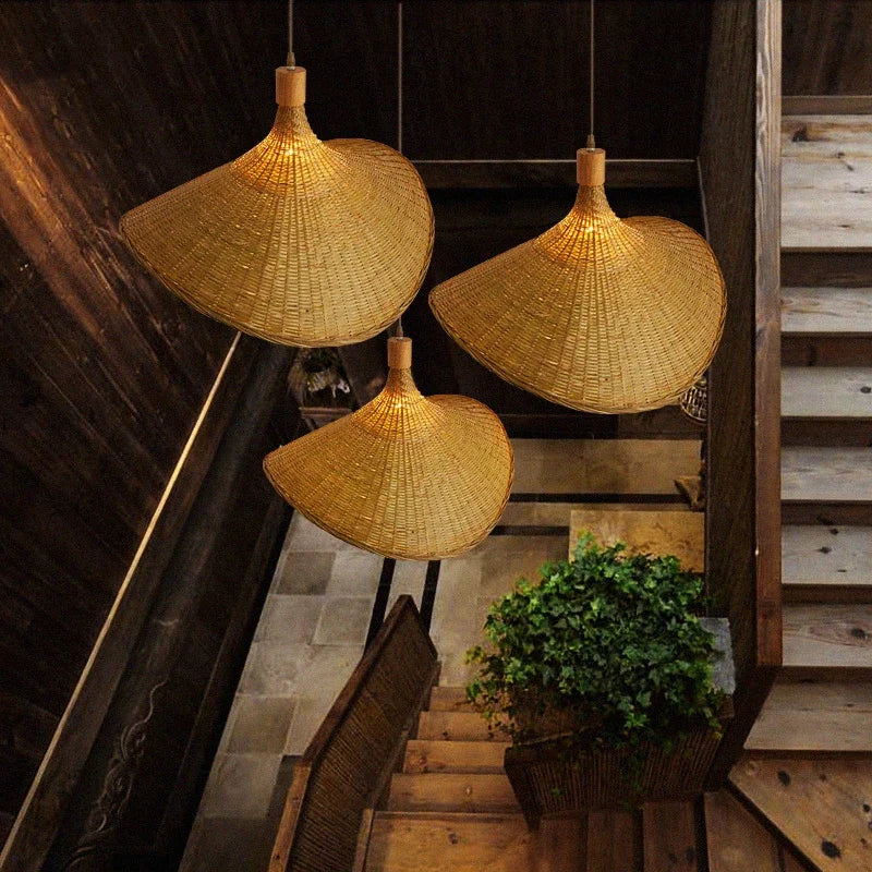 Hanglamp Boho Bamboe Handgemaakt 3