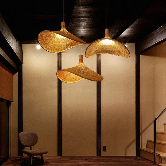 Hanglamp Boho Bamboe Handgemaakt 5