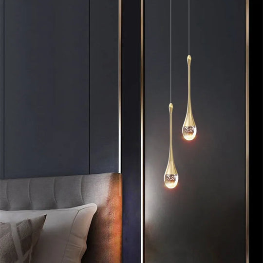 Hanglamp Druppelvormig Glas voor Eettafel en Woonkamer Lamp 7