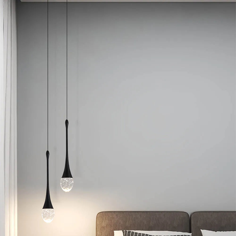 Hanglamp Druppelvormig Glas voor Eettafel en Woonkamer Lamp 8