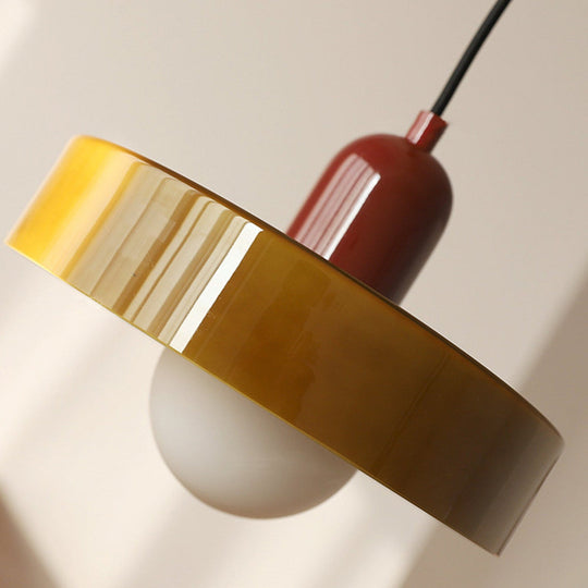 Hanglamp Gekleurd Glas Modern Design 3