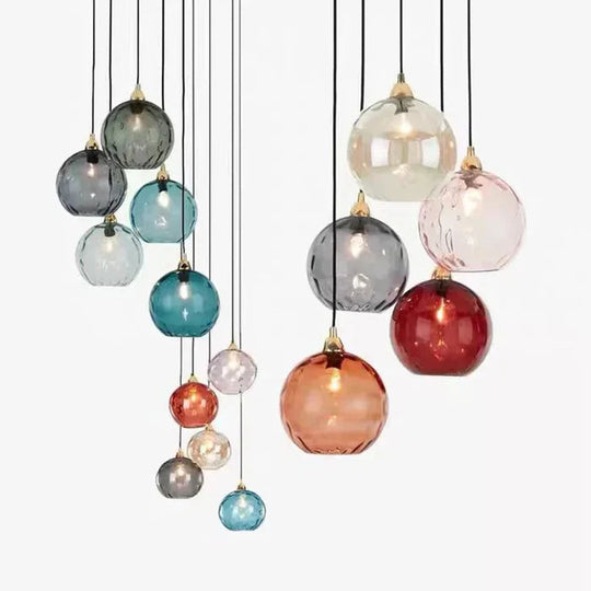 Hanglamp Glazen Bol Stijlvol 4