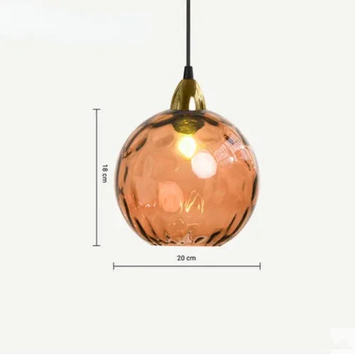 Hanglamp Glazen Bol Stijlvol 5