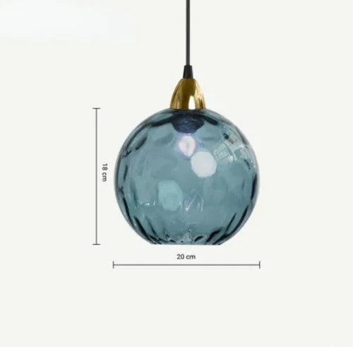 Hanglamp Glazen Bol Stijlvol 9
