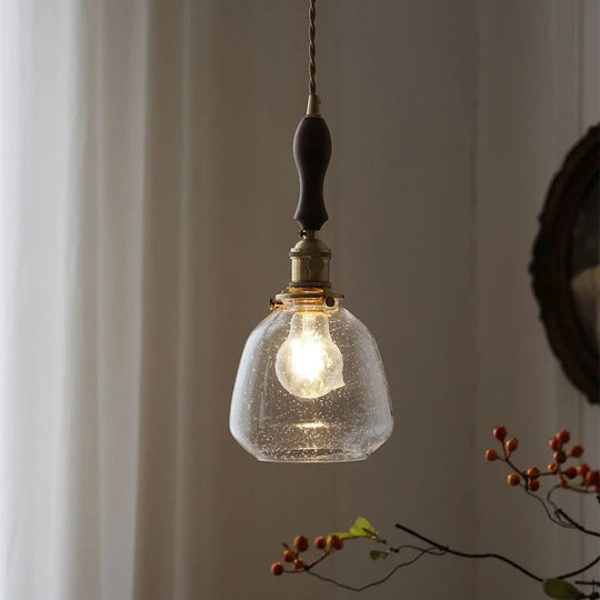 Hanglamp Vintage Stijl met Glazen Design 7