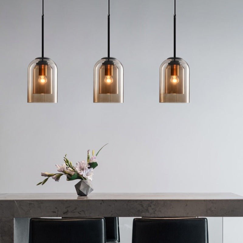 Hanglamp voor Binnen met Dubbel Glas Stijlvol Ontwerp 5