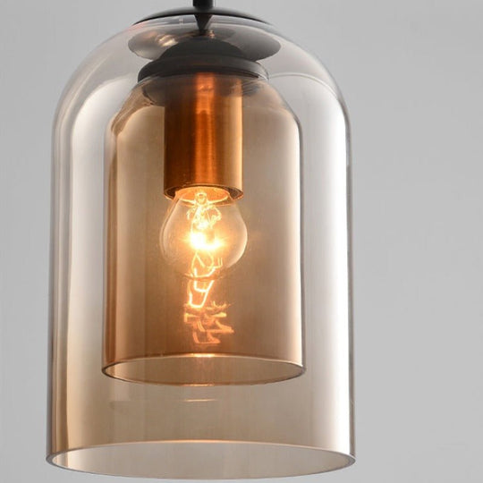 Hanglamp voor Binnen met Dubbel Glas Stijlvol Ontwerp 8