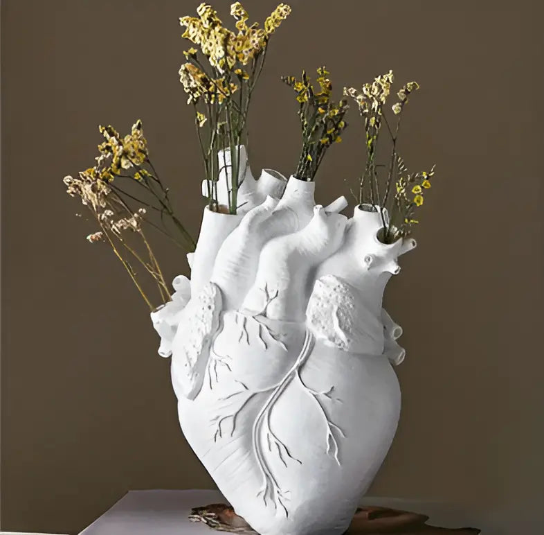 Hartvormige Vaas Elena Grieks Geïnspireerd Design Decoratief Accessoire 2