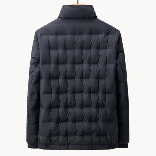 Heren All-Weather Jacket Met Minimalistisch Ontwerp 4