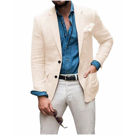Heren Blazer Casual Stijl 1