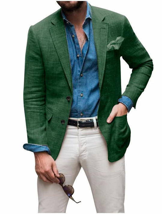 Heren Blazer Casual Stijl 6