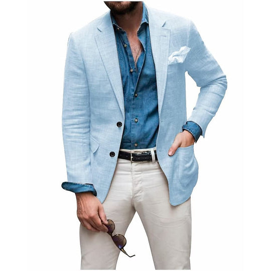 Heren Blazer Casual Stijl 9
