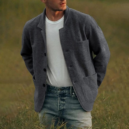 Heren Blazer Casual Stijlvol voor Semi-Formele Gelegenheden 2