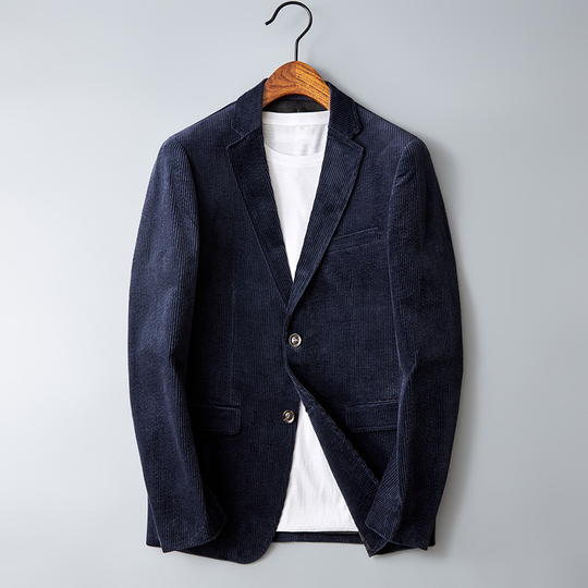 Heren Blazer Slank Met Uniek Revers 5