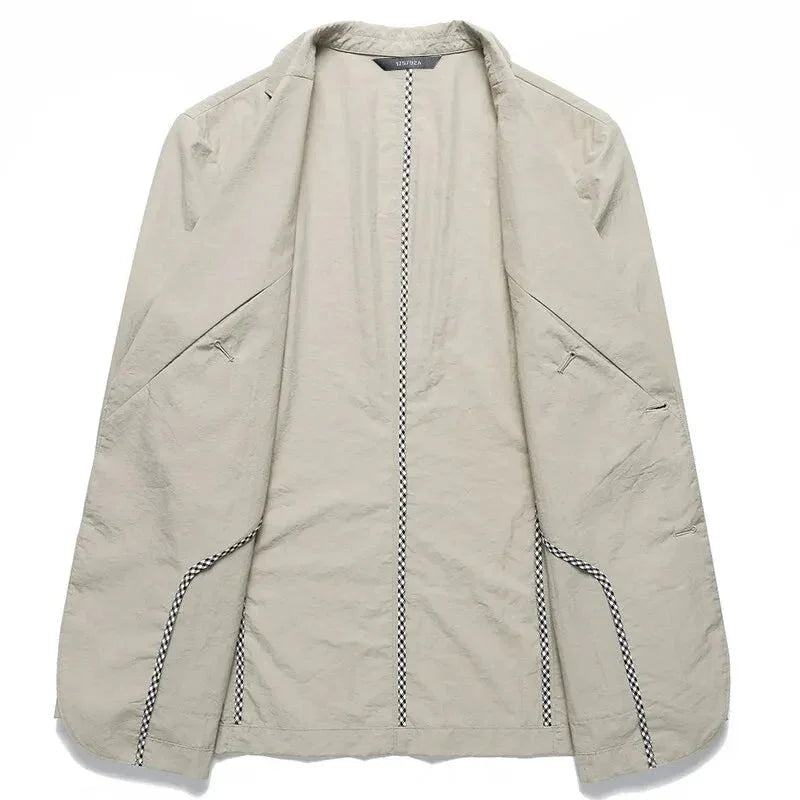 Heren Blazer van Linnen in Moderne Snit voor Formele en Casual Gelegenheden 8