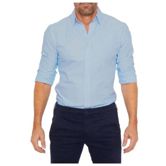Heren Blouse Ademend Met Verborgen Rits Voor Actieve Dagen 12