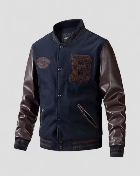 Heren Bomberjack Casual Met Sportieve Streetwear Flair 2