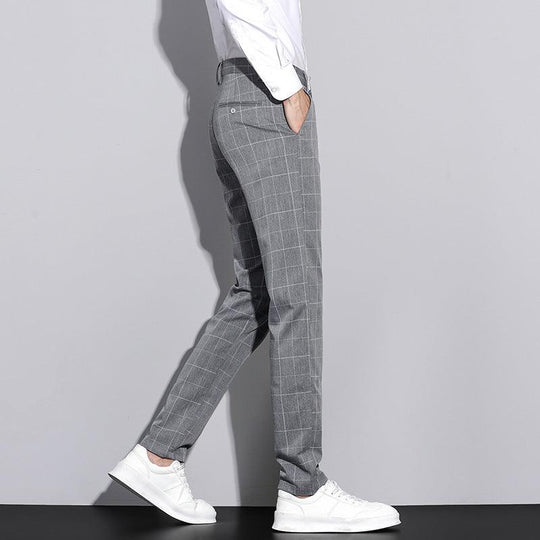 Heren Casual Broek met Rechte Pijpen 4