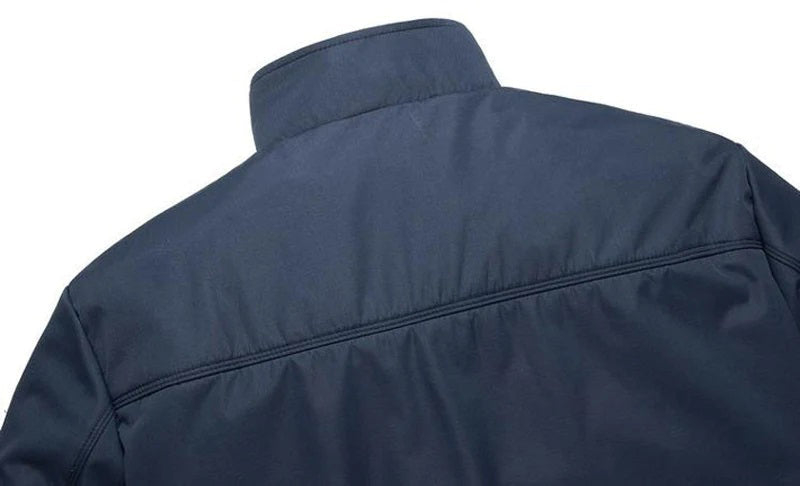 Heren Casual Jacket met Staande Kraag 4