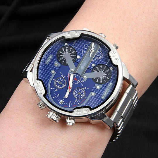 Heren Chronograaf Horloge Met Digitale Wijzerplaat Stijlvol 6