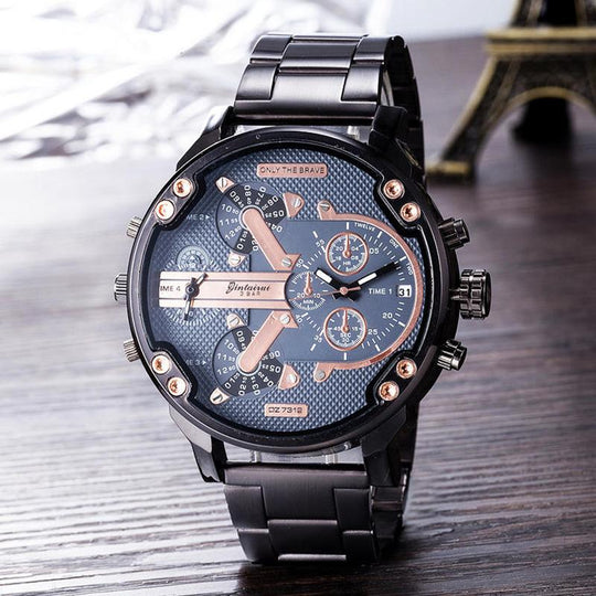 Heren Chronograaf Horloge Met Digitale Wijzerplaat Stijlvol 7