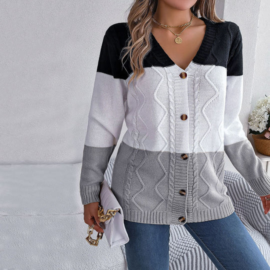 Heren Coltrui Kleurblokontwerp Casual 6