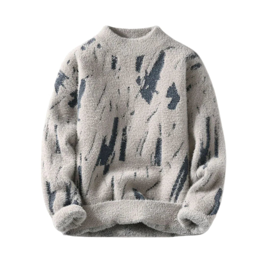 Heren Coltrui Met Uniek Koeienpatroon Casual Stilgeving 0