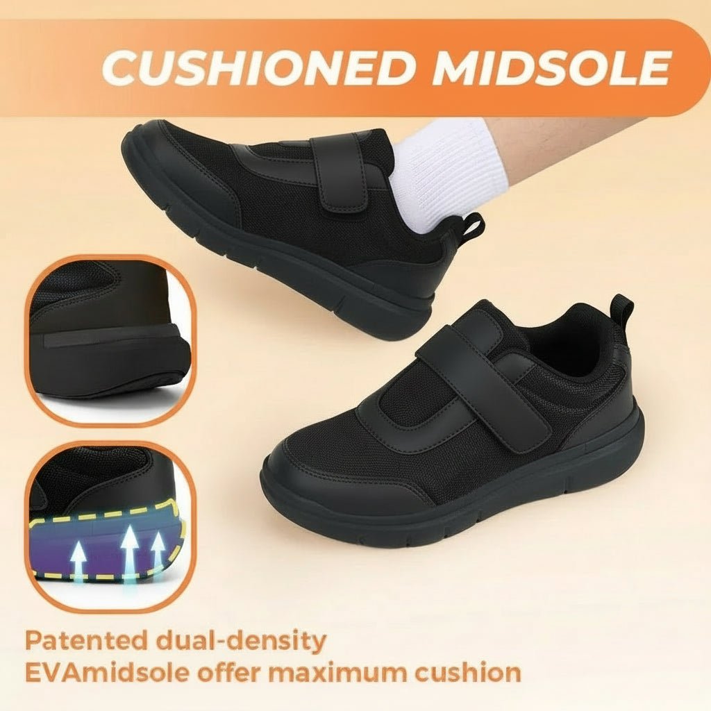 Heren Comfort Schoenen Extra Brede Pasvorm 6