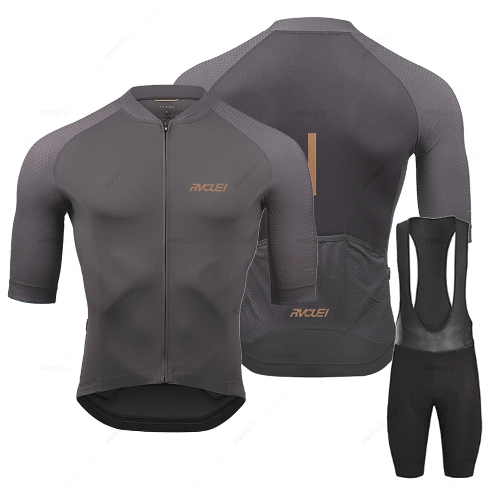Heren Fietsshirt Lange Mouwen Ademend 4