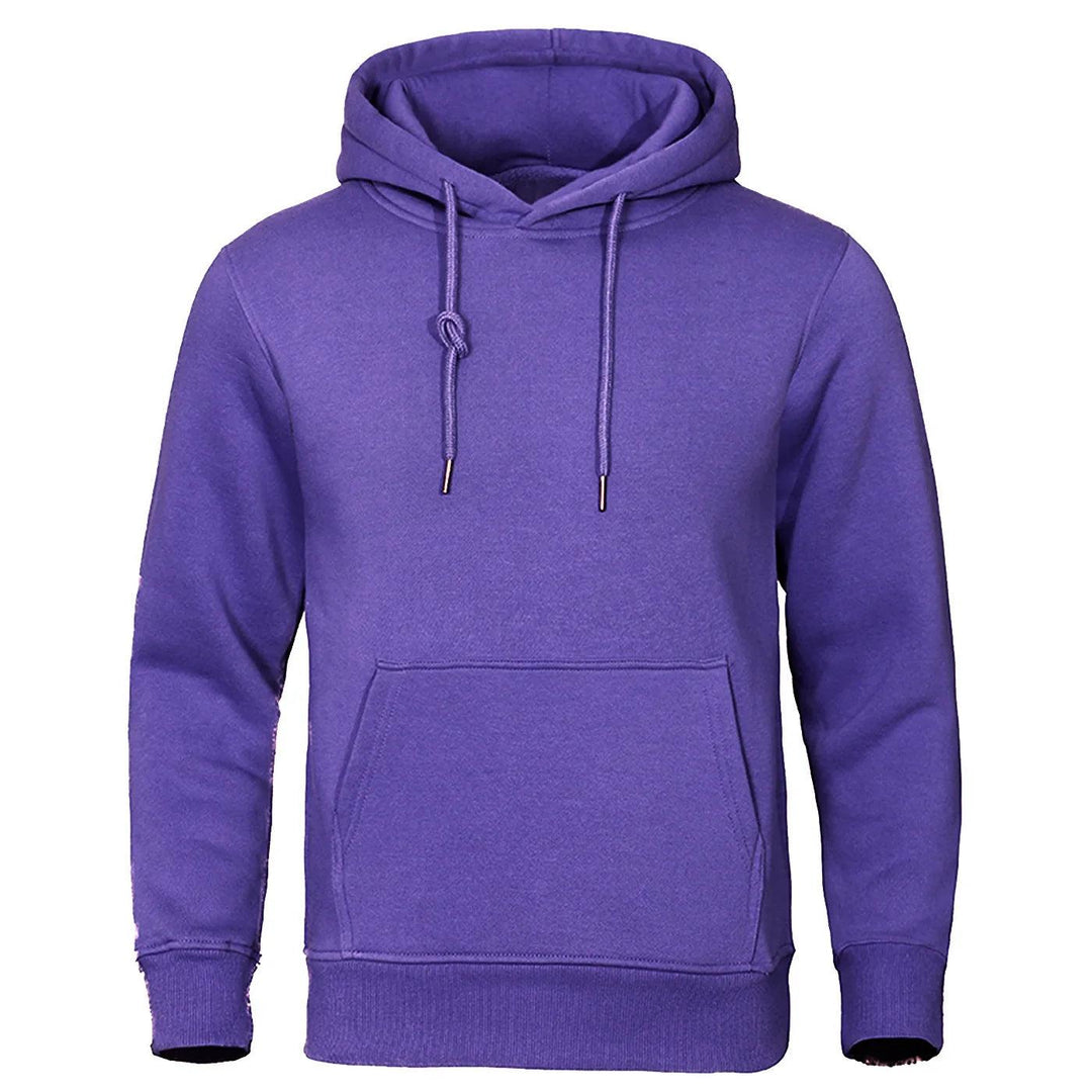 Heren Fleece Hoodie Casual Comfort 8