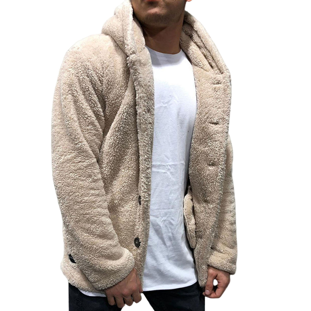 Heren Fleece Jas Casual 1
