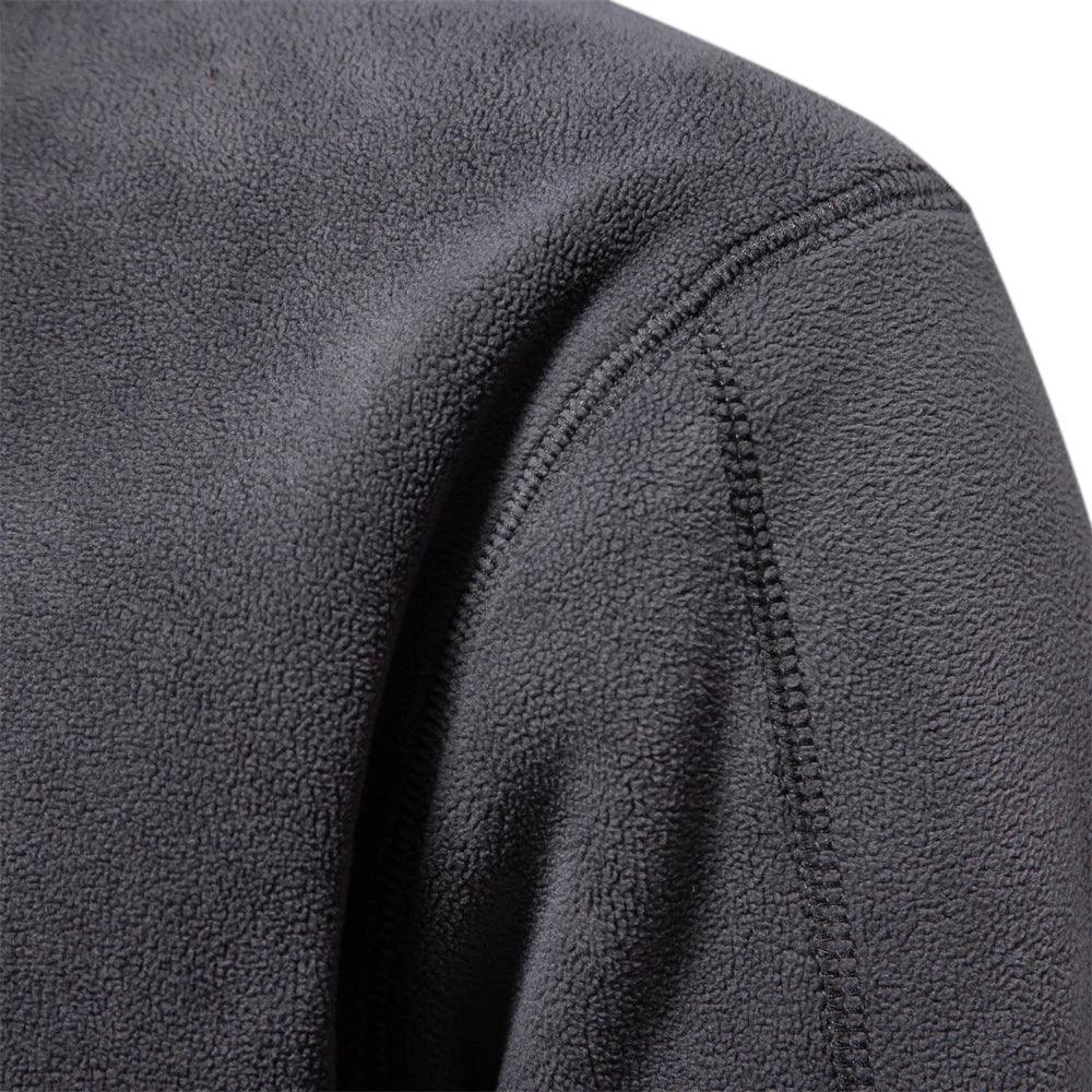 Heren Fleece Pullover Casual Winterjack 4