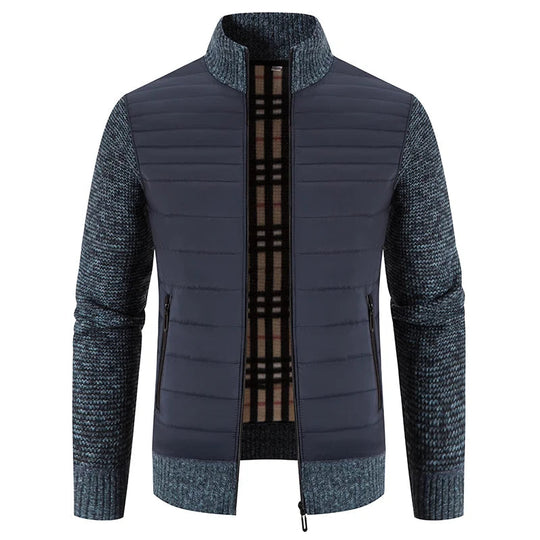 Heren Fleecejacka Kort Modern Design 6
