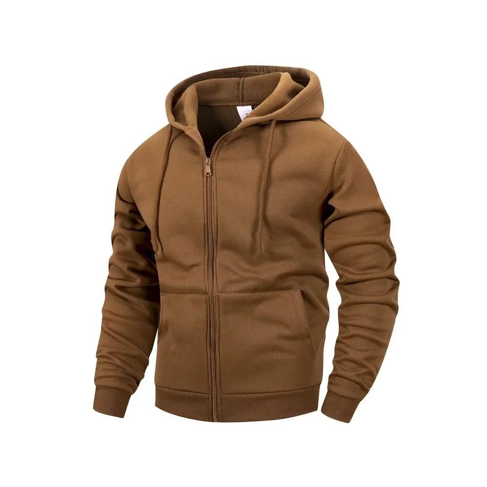 Heren Gebreid Jack Met Rits Casual Streetwear 1