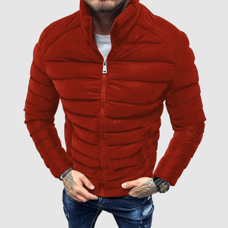 Heren Gewatteerd Jasje Modern 3