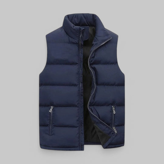Heren Gewatteerd Vest voor Comfort en Warmte 3