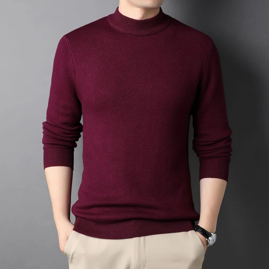 Heren Halvpolo Gebreid Slim-Fit Stijlvol 7