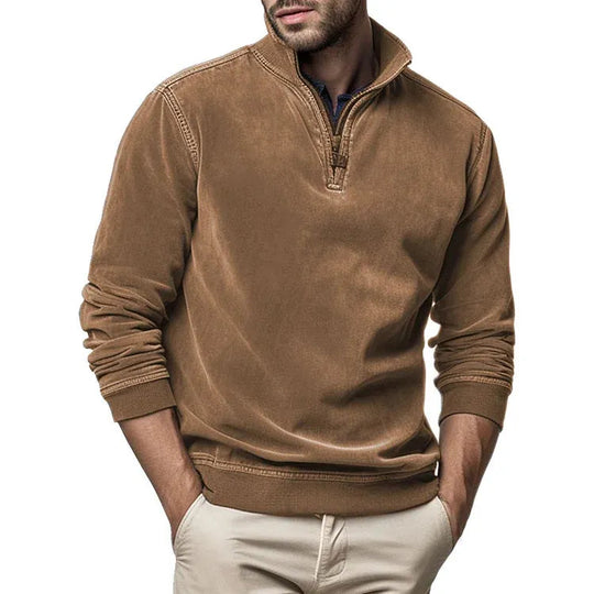 Heren Hoodie Vintage Stijl met Relaxed Pasvorm 2