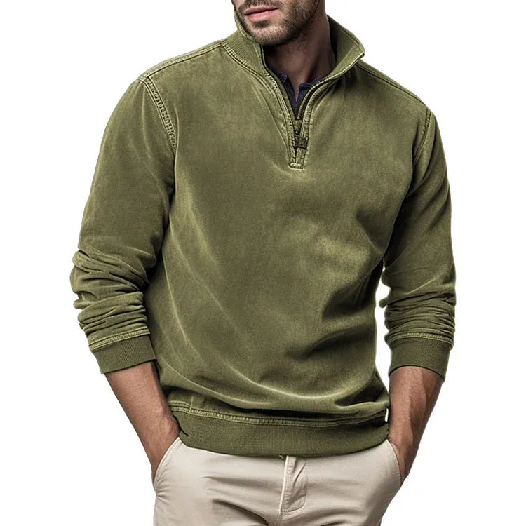 Heren Hoodie Vintage Stijl met Relaxed Pasvorm 7