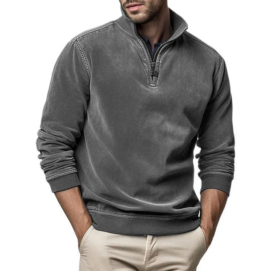 Heren Hoodie Vintage Stijl met Relaxed Pasvorm 9