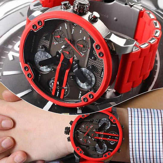 Heren Horloge Chronograaf Stijlvol met Waterbestendige Functies 5