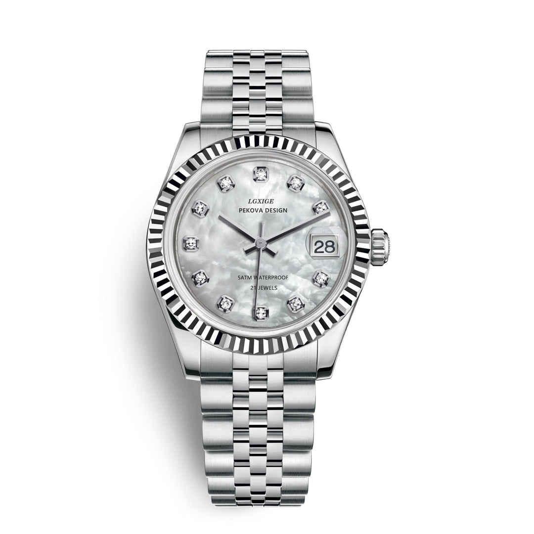 Heren Horloge Klassiek Minimalistisch Design met Verstelbare Band 1