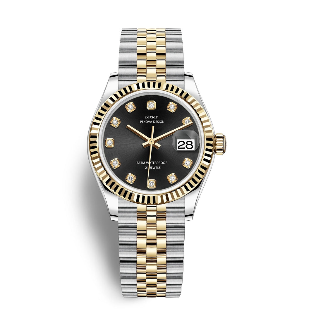 Heren Horloge Klassiek Minimalistisch Design met Verstelbare Band 10