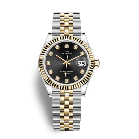 Heren Horloge Klassiek Minimalistisch Design met Verstelbare Band 10