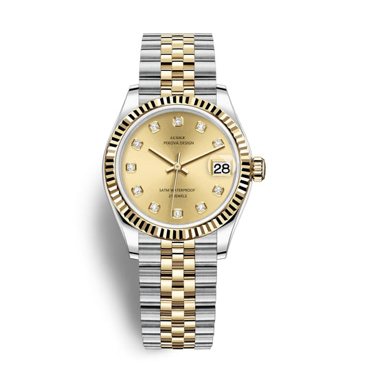 Heren Horloge Klassiek Minimalistisch Design met Verstelbare Band 2