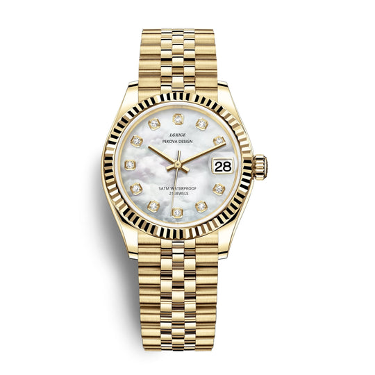 Heren Horloge Klassiek Minimalistisch Design met Verstelbare Band 3