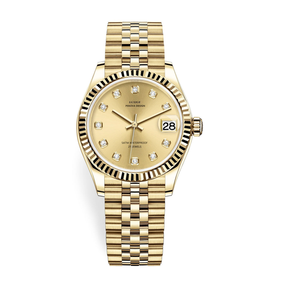 Heren Horloge Klassiek Minimalistisch Design met Verstelbare Band 4